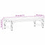 Monitor Stativ Gammelt træ 55 x 23 x 14 cm Konstrueret træ
