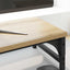 Monitor Stativ Artisan Egetræ 55 x 23 x 14 cm Konstrueret træ