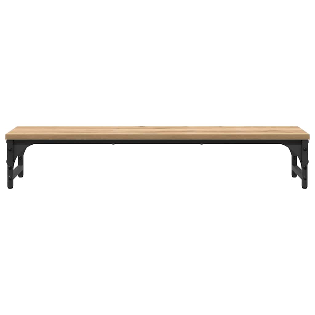 Monitor Stativ Artisan Egetræ 85 x 23 x 15,5 cm Konstrueret træ