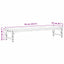 Monitor Stativ Sort eg 85 x 23 x 15,5 cm Konstrueret træ