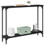Konsolbord Sort eg 100 x 22,5 x 75 cm Konstrueret træ