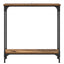 Konsolbord Gammelt træ 75 x 22,5 x 75 cm Konstrueret træ