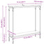 Konsolbord Gammelt træ 75 x 22,5 x 75 cm Konstrueret træ
