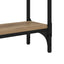 Konsolbord Artisan Egetræ 75 x 22,5 x 75 cm Konstrueret træ
