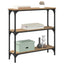 Konsolbord Artisan Egetræ 75 x 22,5 x 75 cm Konstrueret træ