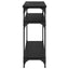 Konsolbord Sort eg 100 x 29 x 75 cm Konstrueret træ
