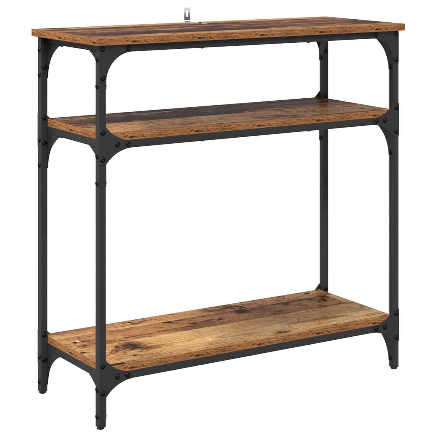 Konsolbord Gammelt træ 75 x 29 x 75 cm Konstrueret træ