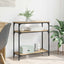 Konsolbord Artisan Egetræ 75 x 29 x 75 cm Konstrueret træ