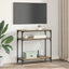 Konsolbord Artisan Egetræ 75 x 29 x 75 cm Konstrueret træ