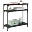Konsolbord Sort eg 75 x 29 x 75 cm Konstrueret træ