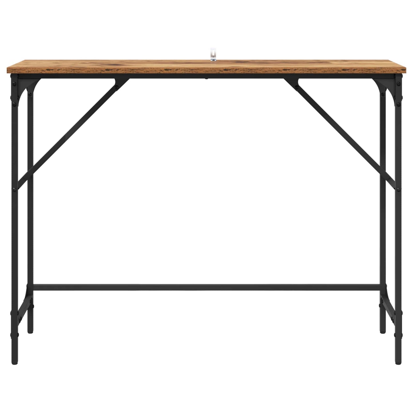 Konsolbord Gammelt træ 100 x 32 x 75 cm Konstrueret træ