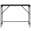 Konsolbord Sort eg 100 x 32 x 75 cm Konstrueret træ