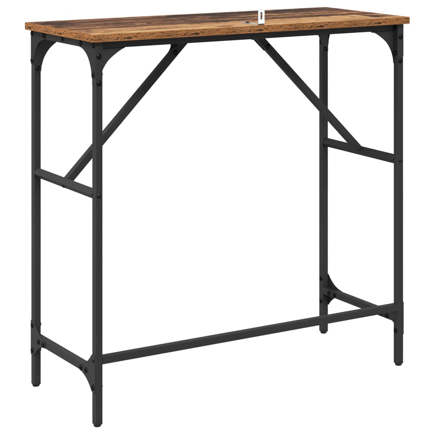 Konsolbord Gammelt træ 75 x 32 x 75 cm Konstrueret træ