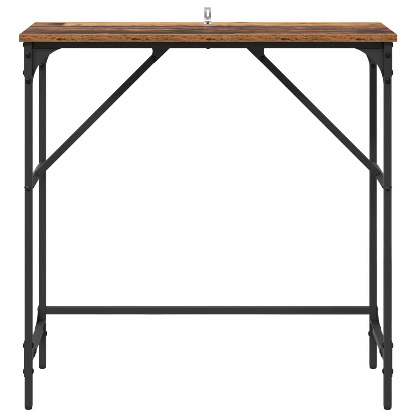 Konsolbord Gammelt træ 75 x 32 x 75 cm Konstrueret træ