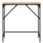 Konsolbord Artisan Egetræ 75 x 32 x 75 cm Konstrueret træ