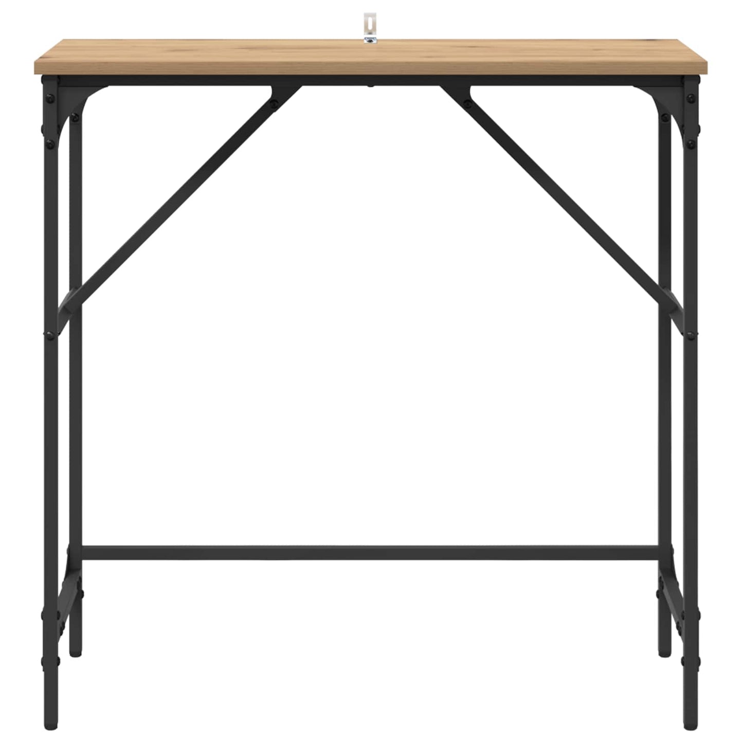 Konsolbord Artisan Egetræ 75 x 32 x 75 cm Konstrueret træ