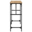 Konsolbord Artisan Egetræ 75 x 32 x 75 cm Konstrueret træ