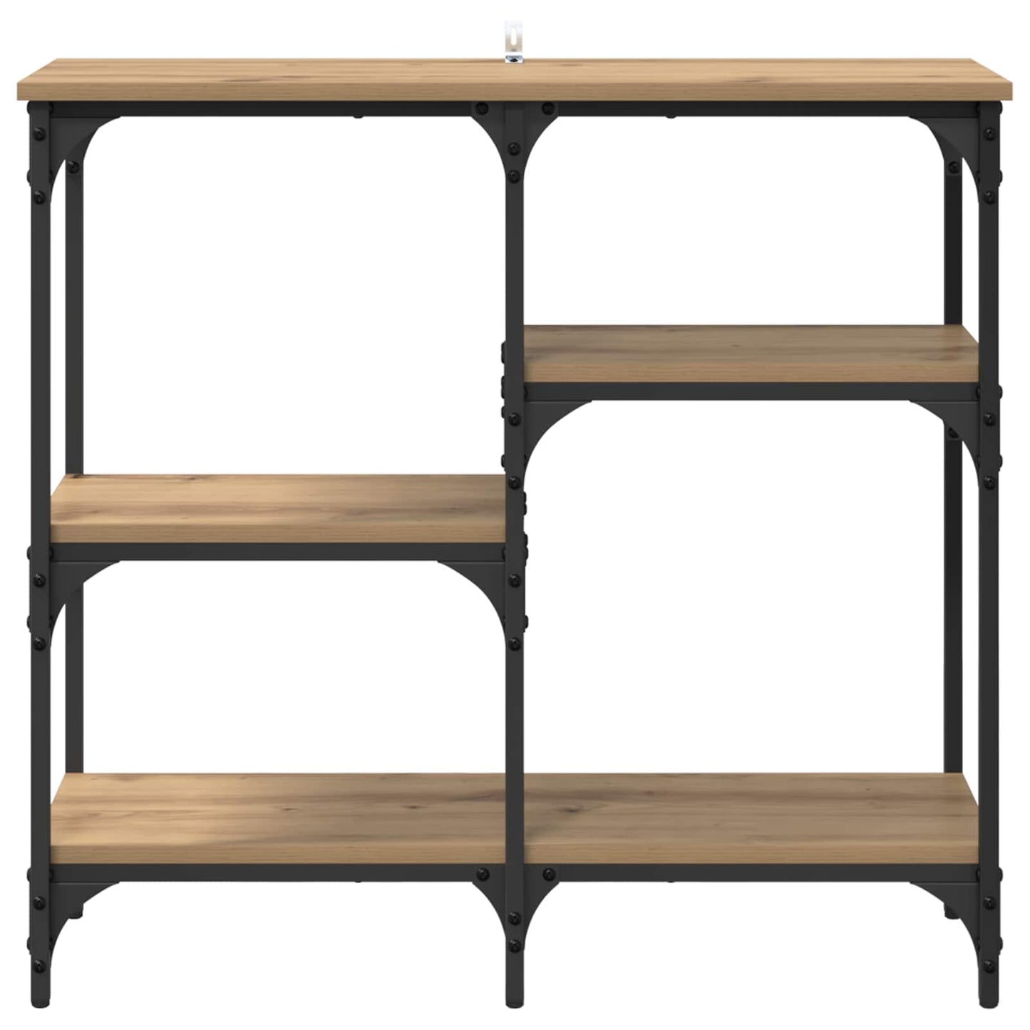 Konsolbord Artisan Egetræ 80 x 29 x 75 cm Konstrueret træ