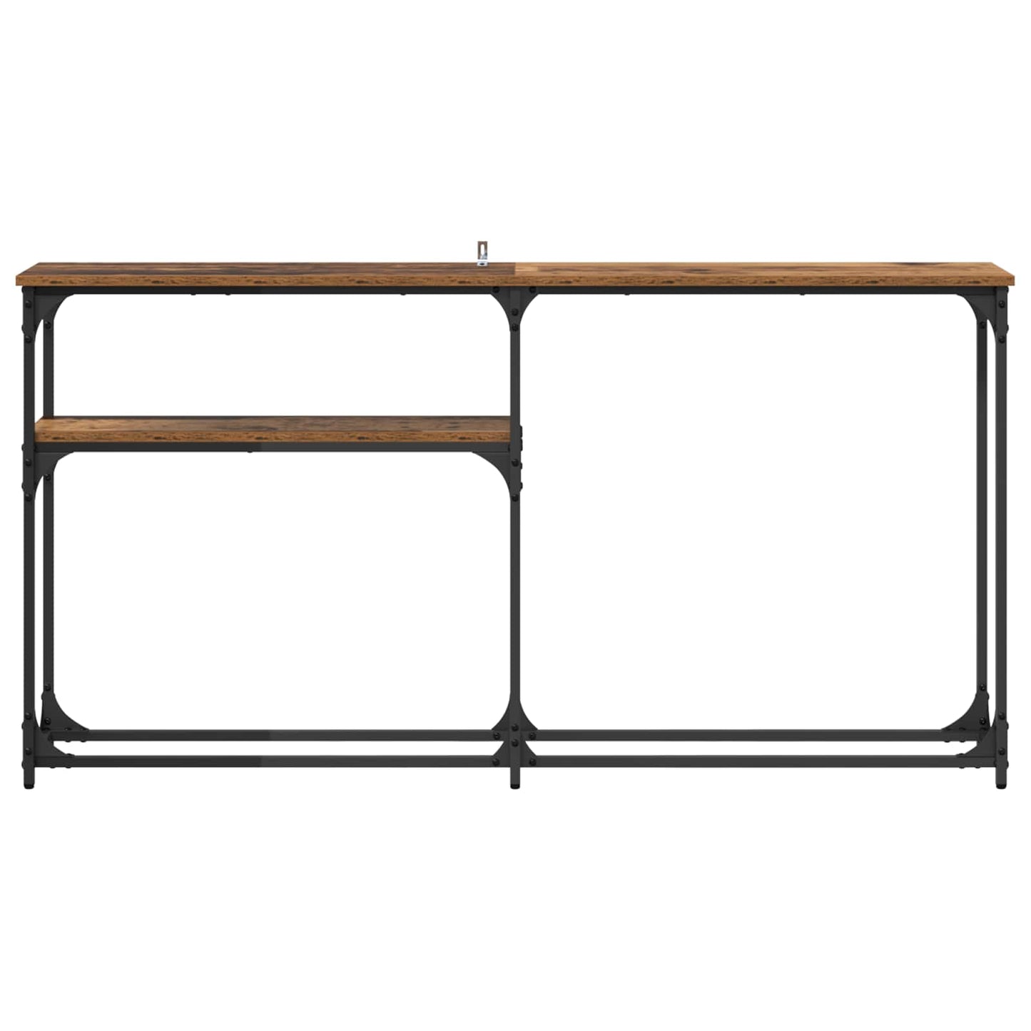 Konsolbord Gammelt træ 145x22.5x75cm Konstrueret træ