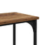 Konsolbord Gammelt træ 150 x 29 x 75 cm Samlet træ og metal