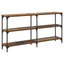 Konsolbord Gammelt træ 150 x 29 x 75 cm Samlet træ og metal