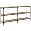 Konsolbord Artisan Egetræ 150 x 29 x 75 cm Samlet træ og metal