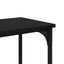 Konsolbord Sort eg 150 x 29 x 75 cm Samlet træ og metal