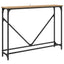 Konsolbord Artisan Egetræ 102 x 23 x 75 cm Konstrueret træ