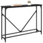 Konsolbord Sort eg 102 x 23 x 75 cm Konstrueret træ