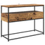 Konsolbord Gammelt træ 100 x 40 x 75 cm Konstrueret træ
