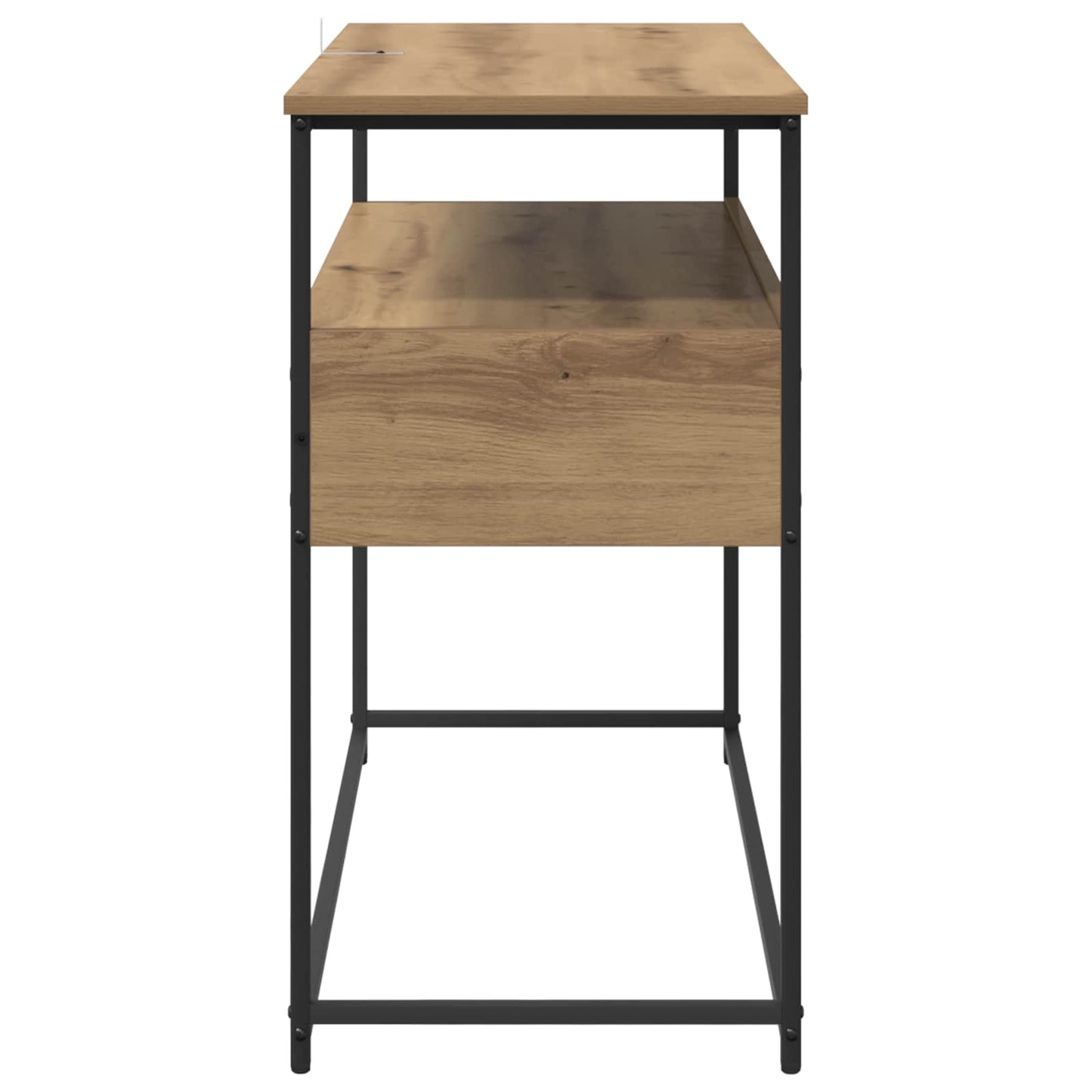 Konsolbord Artisan Egetræ 100 x 40 x 75 cm Konstrueret træ
