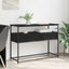 Konsolbord med skuffe Sort eg 100 x 40 x 75 cm Konstrueret træ