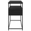 Konsolbord med skuffe Sort eg 100 x 40 x 75 cm Konstrueret træ