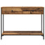 Konsolbord Gammelt træ 100 x 34,5 x 75 cm Konstrueret træ
