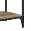 Konsolbord Artisan Egetræ 100 x 34,5 x 75 cm Konstrueret træ