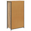 Highboard Artisan Egetræ 62 x 32 x 106,5 cm Konstrueret træ
