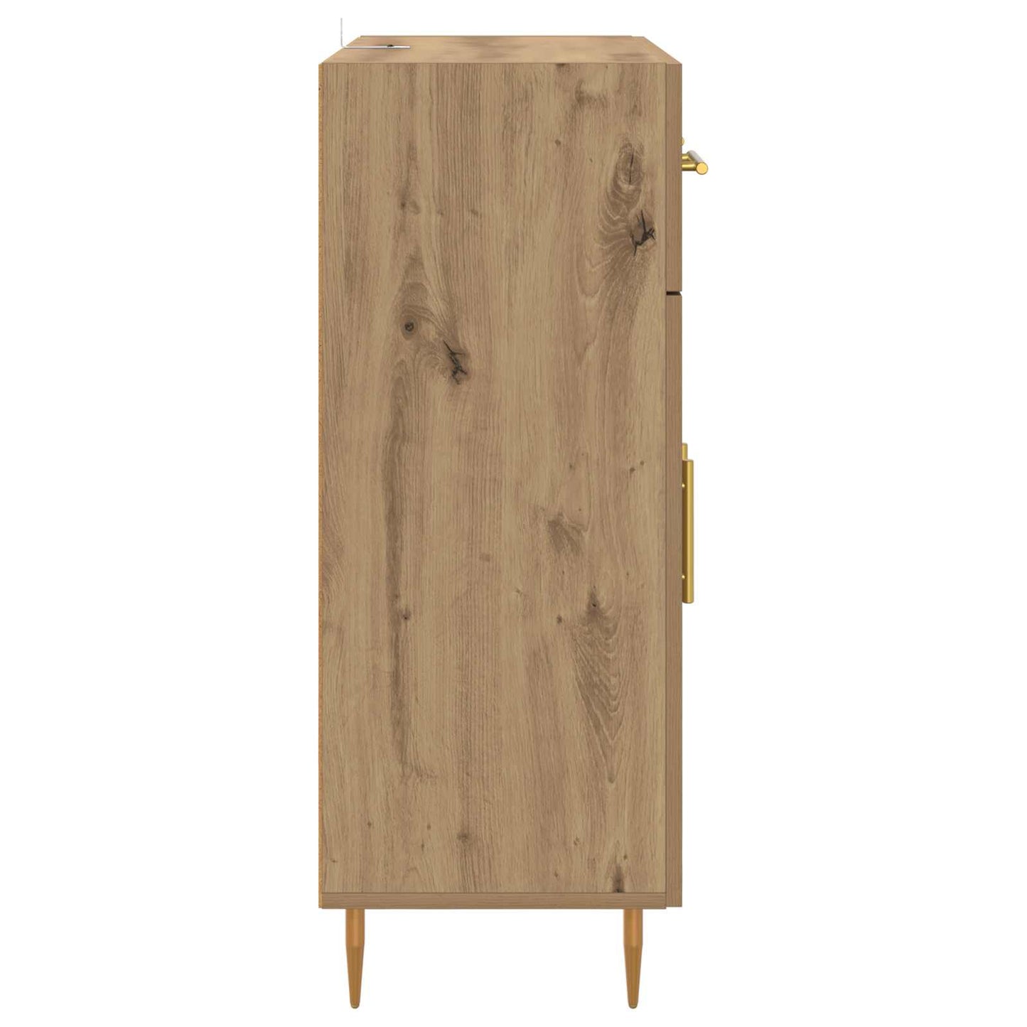 Sideboard Artisan Egetræ 69,5 x 34 x 90 cm Konstrueret træ