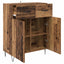 Sideboard Gammelt træ 69,5 x 34 x 90 cm Konstrueret træ