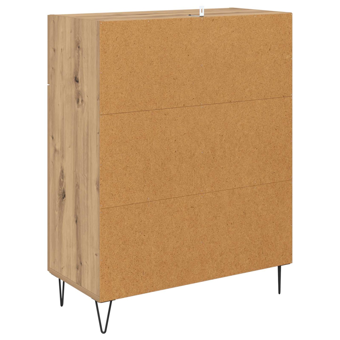 Sideboard Artisan Egetræ 69,5 x 34 x 90 cm Konstrueret træ