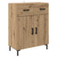 Sideboard Artisan Egetræ 69,5 x 34 x 90 cm Konstrueret træ