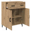 Sideboard Artisan Egetræ 69,5 x 34 x 90 cm Konstrueret træ