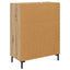 Sideboard Artisan Egetræ 69,5 x 34 x 90 cm Konstrueret træ