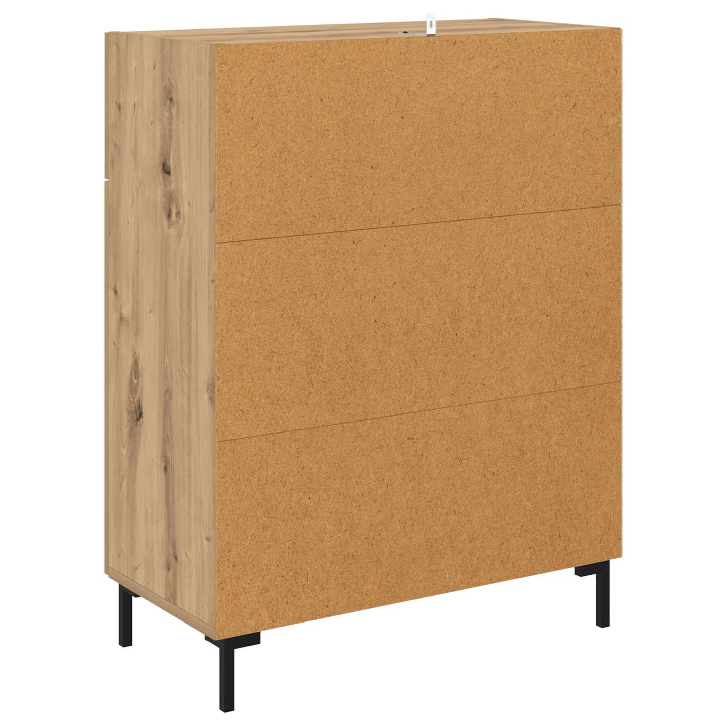 Sideboard Artisan Egetræ 69,5 x 34 x 90 cm Konstrueret træ