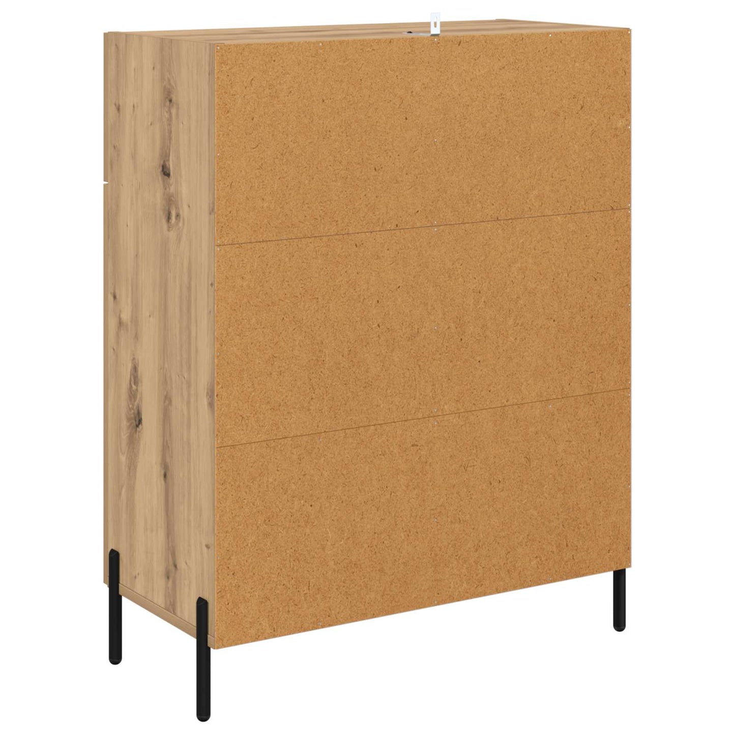 Sideboard Artisan Egetræ 69,5 x 34 x 90 cm Konstrueret træ