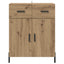 Sideboard Artisan Egetræ 69,5 x 34 x 90 cm Konstrueret træ