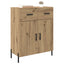 Sideboard Artisan Egetræ 69,5 x 34 x 90 cm Konstrueret træ