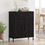 Sideboard Sort eg 69,5 x 34 x 90 cm Konstrueret træ