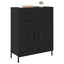 Sideboard Sort eg 69,5 x 34 x 90 cm Konstrueret træ