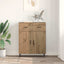 Sideboard Artisan Egetræ 69,5 x 34 x 90 cm Konstrueret træ