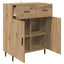 Sideboard Artisan Egetræ 69,5 x 34 x 90 cm Konstrueret træ